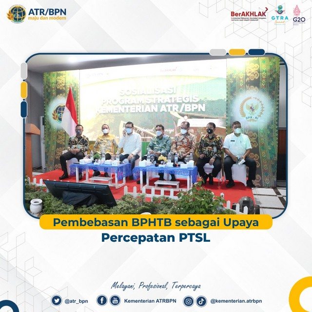 Pembebasan BPHTB sebagai Upaya Percepatan PTSL