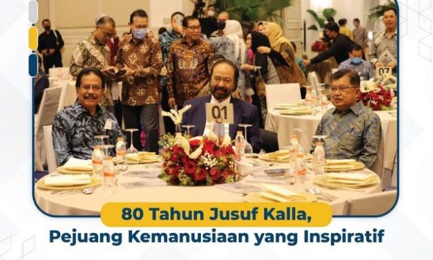 80 Tahun Jusuf Kalla, Pejuang Kemanusiaan yang Inspiratif