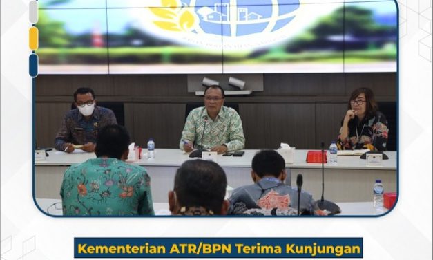 Kementerian ATR/BPN Terima Kunjungan dari Pemkot Padang Panjang Terkait Masalah Pertanahan