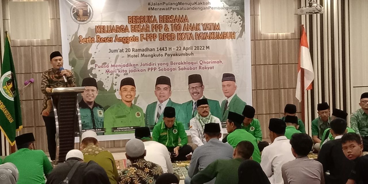 Fraksi PPP DPRD Payakumbuh Gelar Buka Bersama Dan Reses