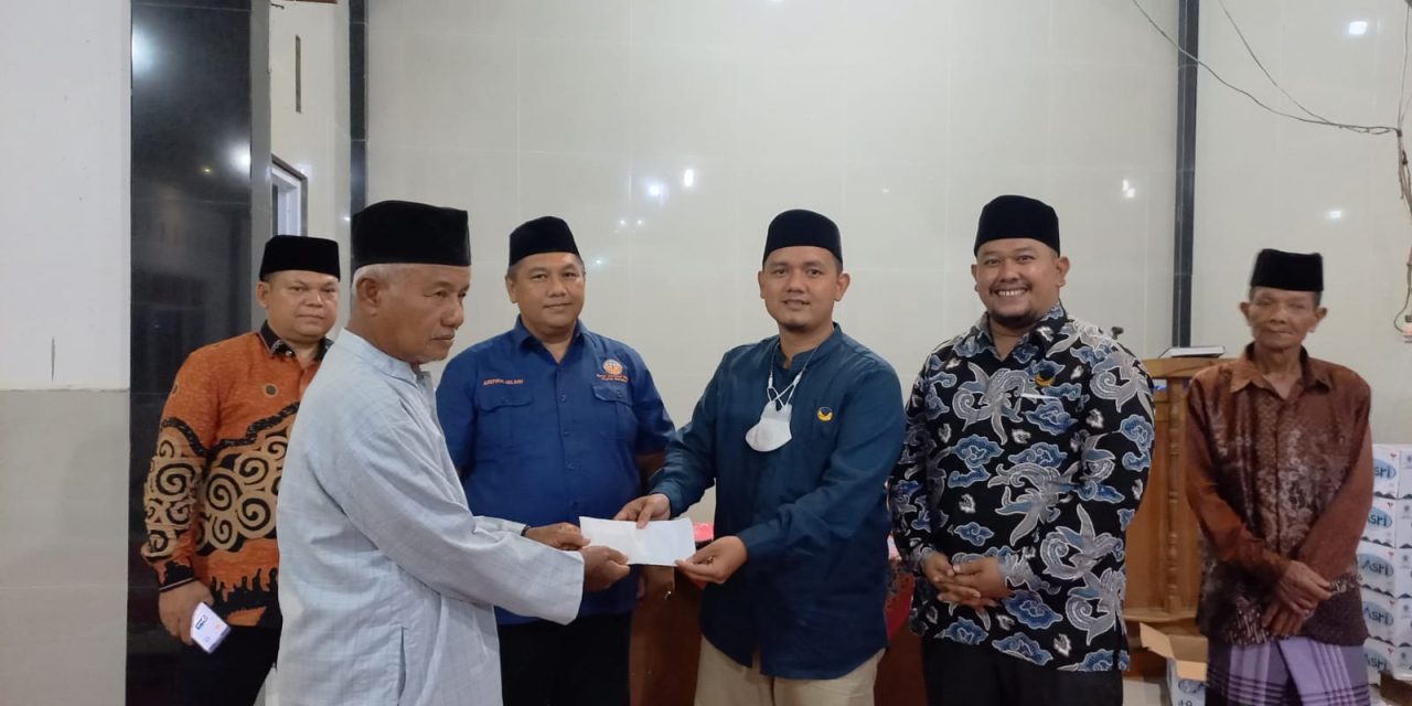 Ahmad Ridha Ucapkan Terimakasih Atas Dukungan NasDem Sumbar