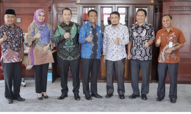 Kunjungi Kominfo Rohil, Ini Yang Dibahas Ketua DPRD Kota Payakumbuh