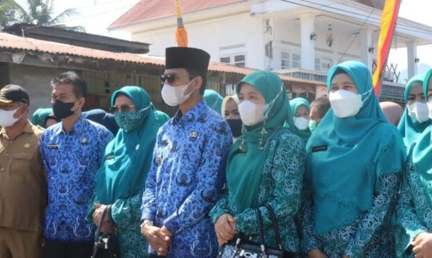TP-PKK Nagari Mungka Disambangi Tim Penilai Provinsi
