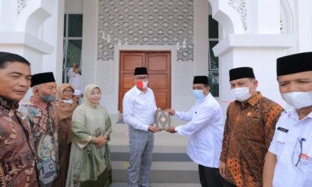 Mesjid Alhidayah Diresmikan, Ketua DPRD Hamdi Agus : Kami Bahagia Dekat Dengan Kantor DPRD