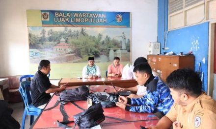 Sambangi Balai Wartawan, Edward DF Sentil Penertiban Tim 7