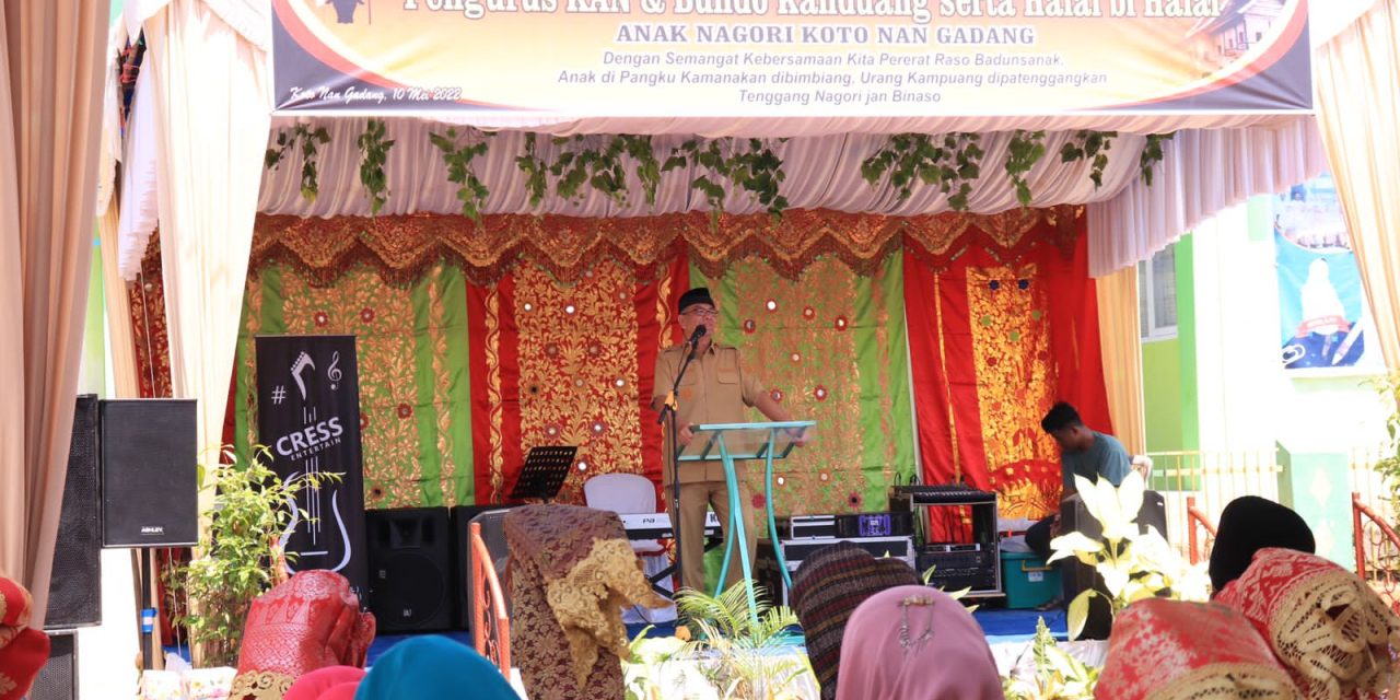 Pengurus Bundo Kanduang Kenagarian Koto Nan Godang Periode 2022-2026 Dikukuhkan