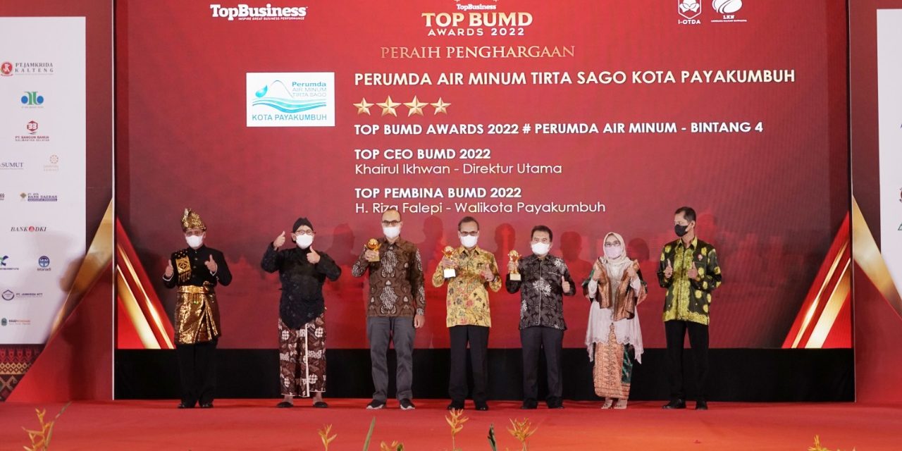 OP BUMD Awards, Kota Payakumbuh Boyong 3 Penghargaan Sekaligus, Wali Kota Riza Falepi : “Kita Wujudkan Pelayanan Air Minum Berkualitas, Cukup Dalam Kapasitas Dan Kontiniu Dalam Distribusi”