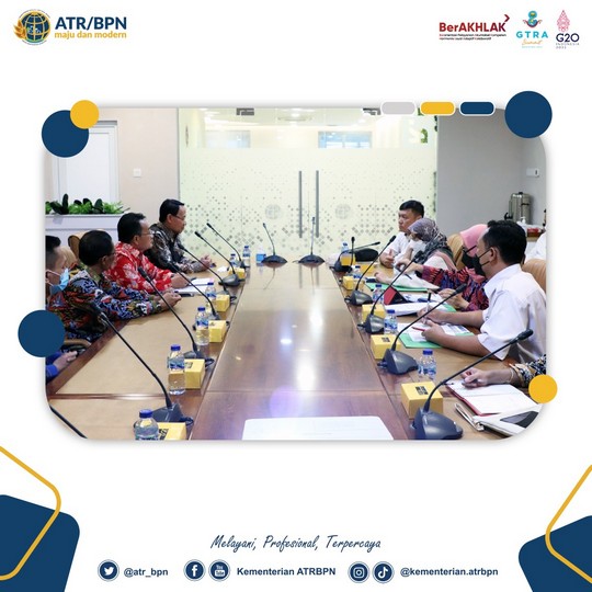 Wamen ATR/BPN terima kunjungan Bupati Majalengka