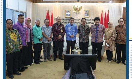 Menteri ATR/BPN menerima kunjungan kerja Wali Kota Padang