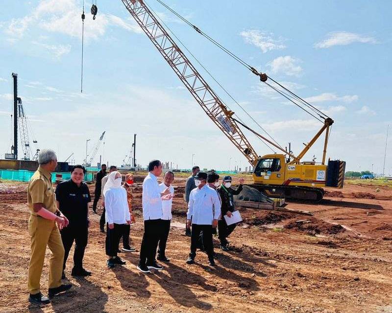 Tinjau KITB, Presiden: Bisa Buka Lapangan Kerja Besar dan Dongkrak Pendapatan Negara