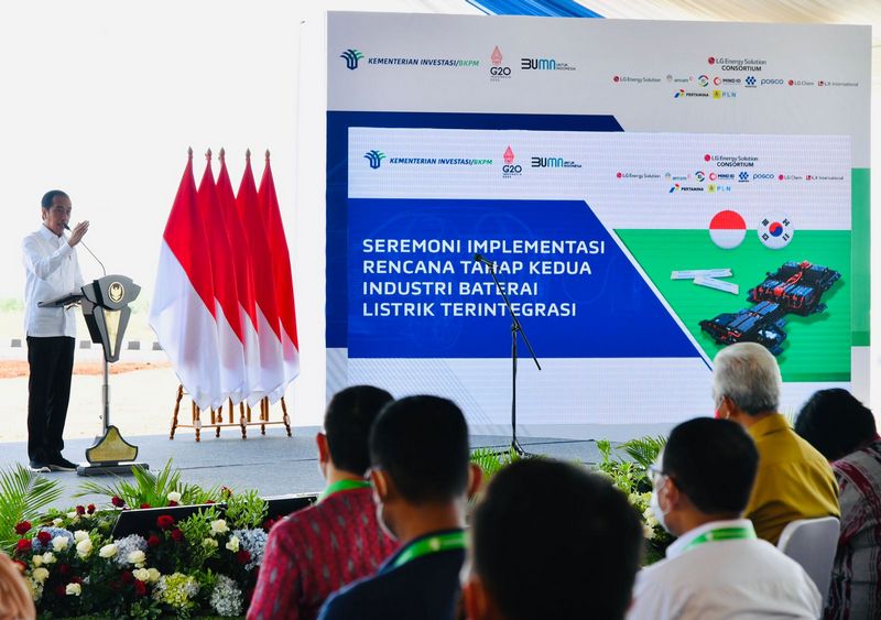 Pembangunan Industri Baterai Listrik Terintegrasi Dimulai