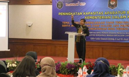 Sekjen Kemendagri Minta Biro Perencanaan Buat Program Prioritas Sesuai Visi Presiden