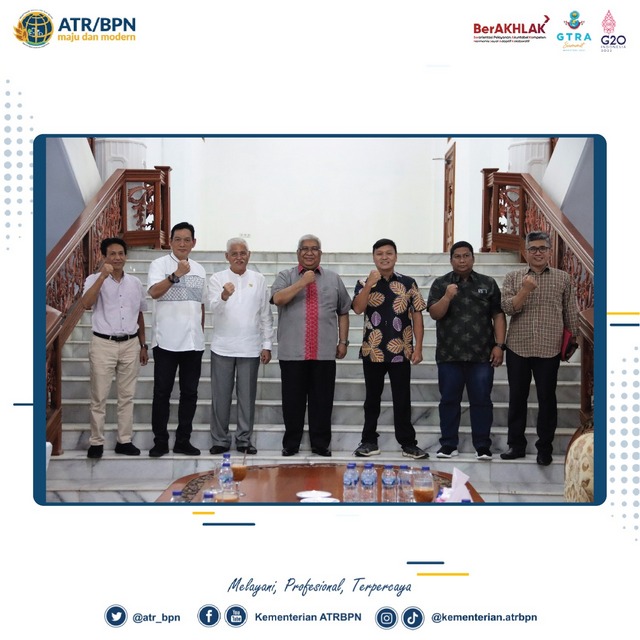 Wamen ATR/Waka BPN melakukan pertemuan dengan Gubernur Sulawesi Tenggara