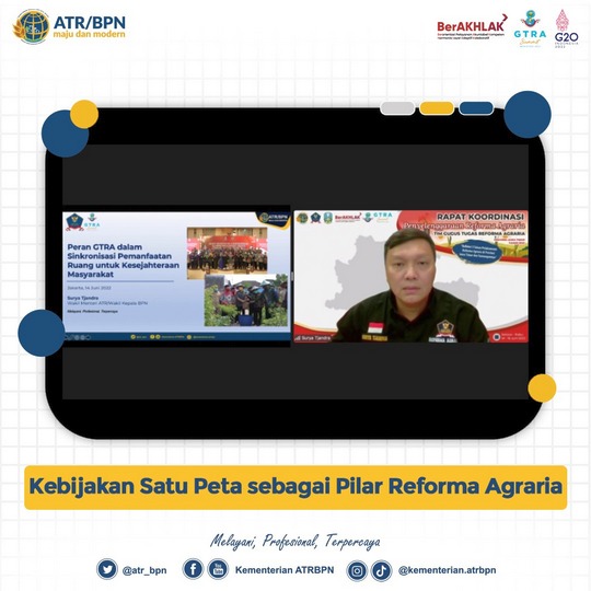 Kebijakan Satu Peta sebagai Pilar Reforma Agraria