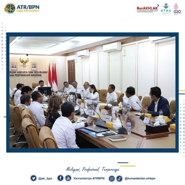 Menteri ATR/Kepala BPN Imbau Jajarannya untuk Pertahankan Kualitas dan Tingkatkan Capaian PTSL