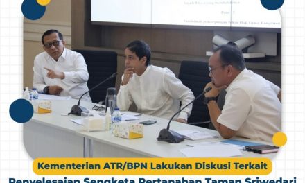 Kementerian ATR/BPN Lakukan Diskusi Terkait Penyelesaian Sengketa Pertanahan Taman Sriwedari