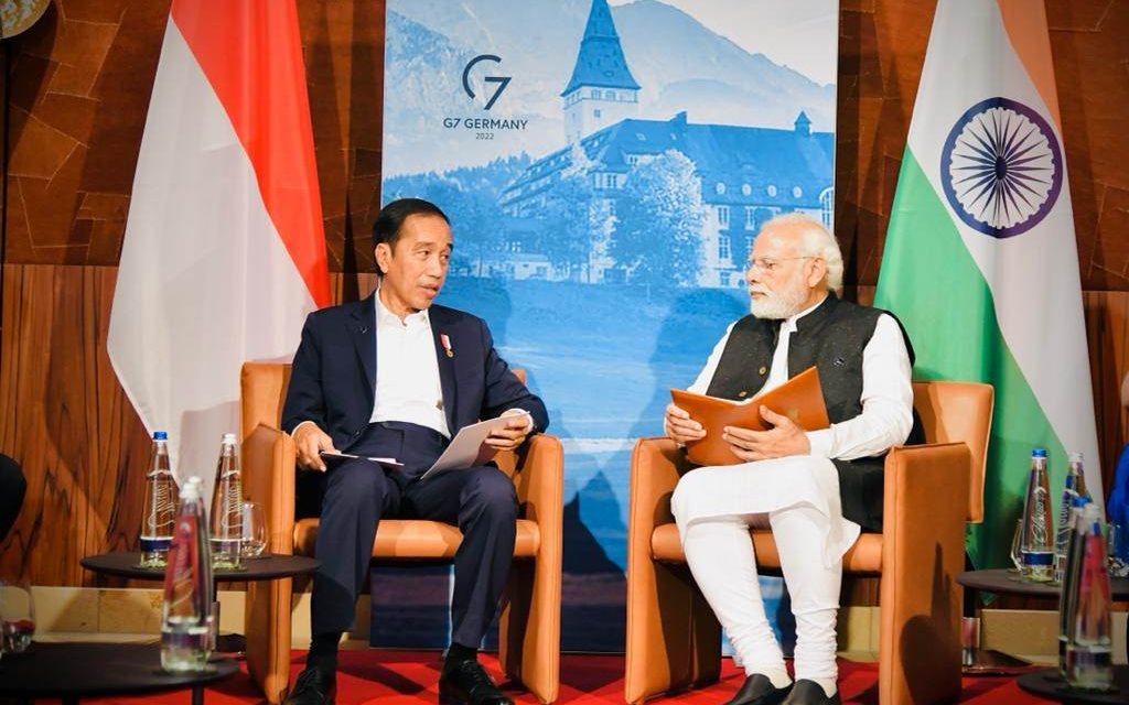Presiden Jokowi dan PM Modi Bahas Penguatan Kerja Sama Pangan