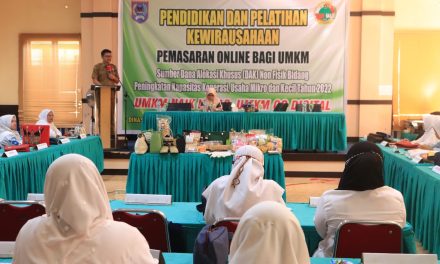 Terus Tingkatkan SDM, Pemko Payakumbuh Bekali Pelaku UMKM Dengan Ilmu Pemasaran Online
