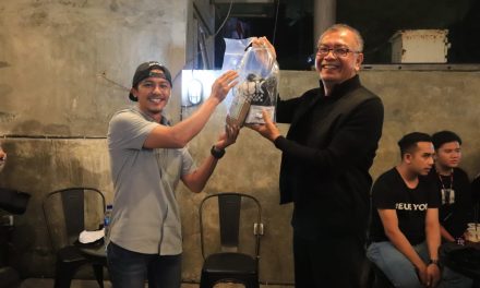 Hadiri HUT Ke 6 Gerobak Kopi, Riza Falepi: “Pengusaha Adalah Hero