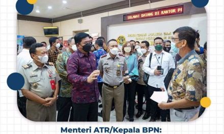 Menteri ATR/Kepala BPN: Inovasi Layanan Pertanahan Harus Terus Ditingkatkan