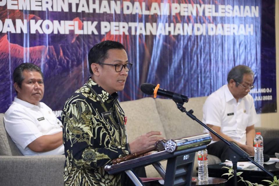 Kemendagri Gelar Rapat Diseminasi dan Asistensi Kebijakan Pemerintahan dalam Penyelesaian Konflik Pertanahan di Daerah