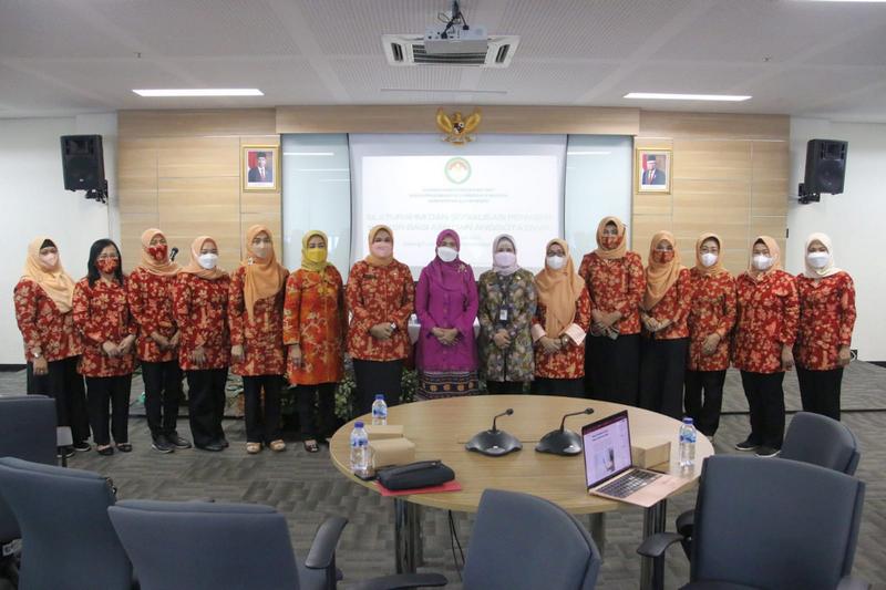 DWP Kemendagri Gelar Silaturahmi dan Sosialisasi Penyakit Kanker kepada ASN dan Anggota