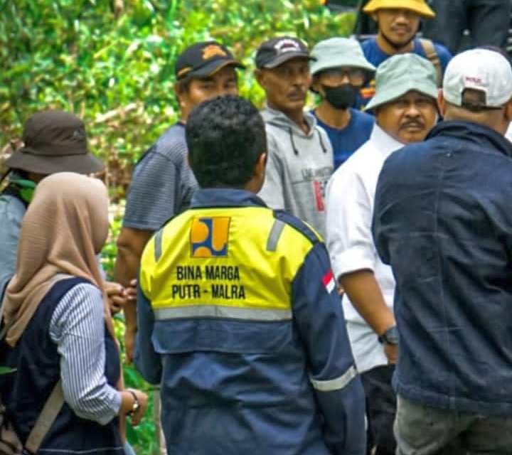 Kunjungi Lokpri Maluku Tenggara, BNPP Atensi Kondisi Infrastruktur Jalan