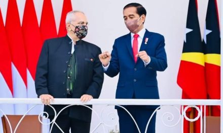 Presiden Jokowi Sambut Kunjungan Resmi Presiden José Ramos-Horta di Istana Bogor