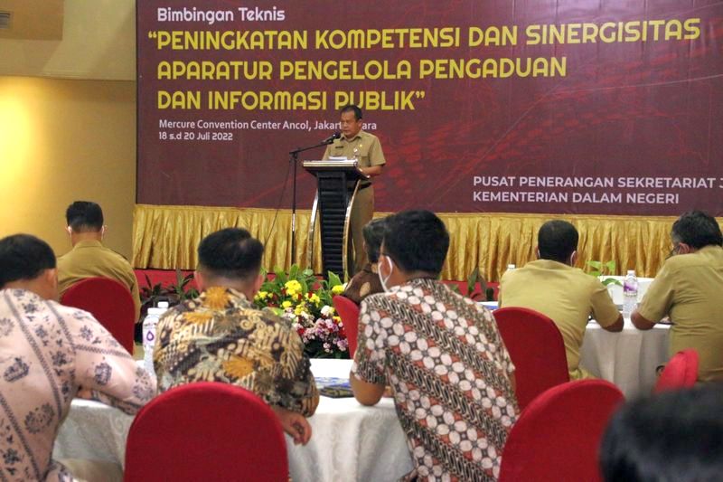 Kemendagri Gelar Bimtek Pengaduan dan Informasi Publik di Lingkungan Kemendagri dan Pemda