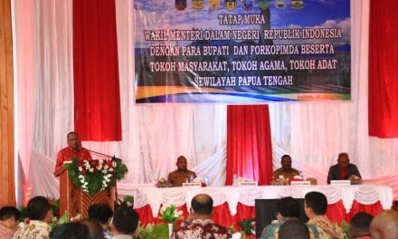 Wamendagri Apresiasi Berbagai Pihak atas Dukungan terhadap Pembentukan Provinsi Papua Tengah