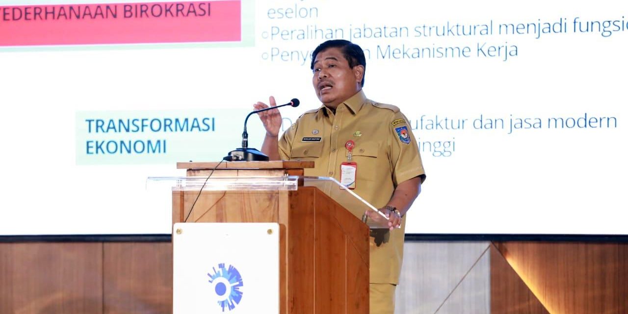 Pada Rapim III Peruri, Sekjen Kemendagri Tegaskan Pentingnya Tugas Pelayanan pada Masyarakat