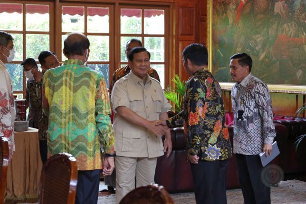 Prabowo Subianto dan Doni Monardo Tukar Pikiran Program PPAD