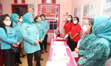 Tingkatkan Pelayanan Kesehatan, TP PKK Pusat Kunjungi Kota Bitung