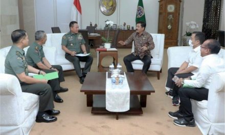 Menteri ATR/Kepala BPN Terima Silaturahmi Kepala Staf Angkatan Darat