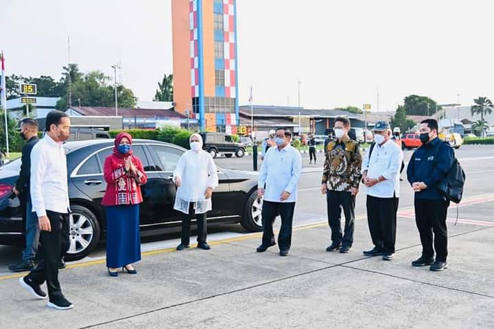 Presiden Jokowi dan Ibu Iriana Kunjungan Kerja ke Kalimantan Barat