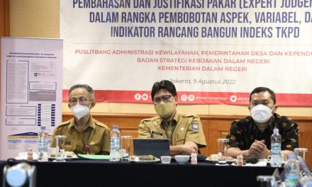 BSKDN Kemendagri Matangkan Rancang Bangun Indeks TKPD