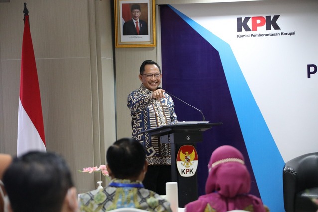 Mendagri Dukung Penguatan Antikorupsi untuk Penyelenggara Negara yang Berintegritas