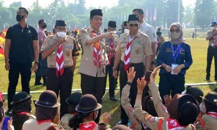 Presiden Jokowi Apresiasi Pelaksanaan Jambore Nasional XI Tahun 2022