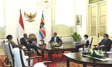 Presiden Jokowi Bertemu Raja Eswatini Bahas Peningkatan Kerja Sama Ekonomi
