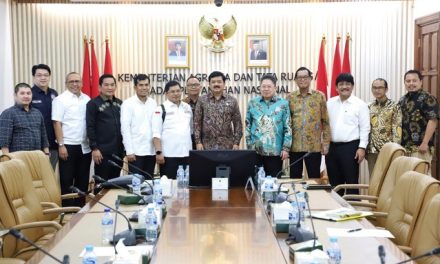 Menteri ATR/Kepala BPN menerima audiensi Dewan Pengurus DPP Apersi