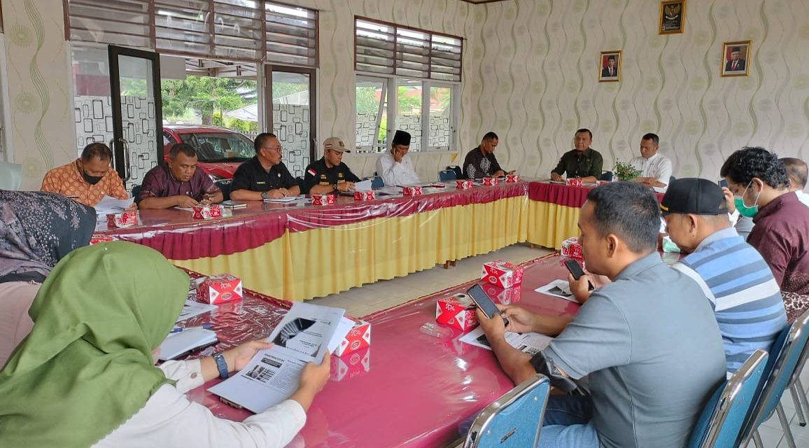 Di Kota Payakumbuh Ada 83 Ormas Terdaftar Di Kesbangpol, Tim Fasilitasi Gelar Rapat Untuk Awasi Ormas