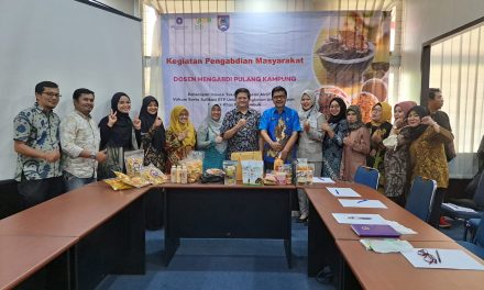 Melalui Program Dosen Mengabdi Pulang Kampung, Pelaku UMKM Kota Payakumbuh Dapat Ilmu Dari Dosen IPB