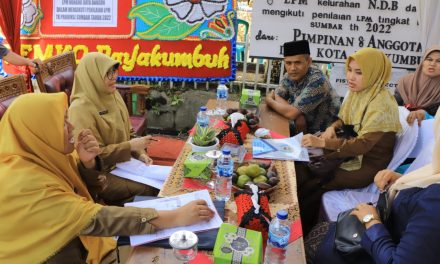 Kelurahan Disambangi Tim Penilai LPM Berprestasi Tingkat Provinsi Sumatera Barat