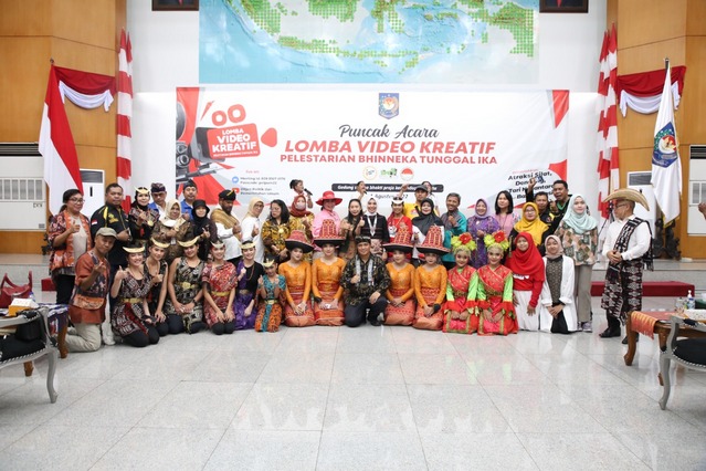 Semarakkan HUT ke-77 Kemerdekaan RI, Ditjen Pol & PUM Kemendagri Gelar Puncak Acara Lomba Video Kreatif Pelestarian Bhinneka Tunggal Ika