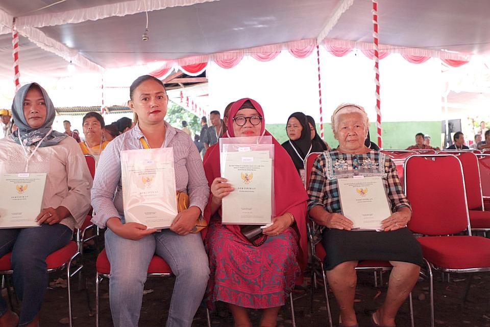 Masyarakat Minahasa Selatan Jadi Saksi Kehadiran Negara Melalui Reforma Agraria