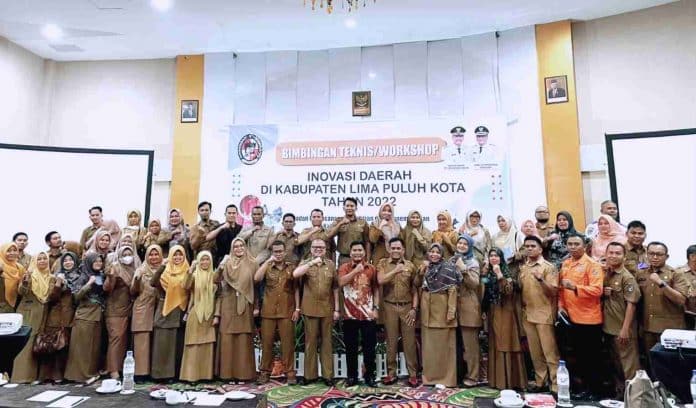 Bapelitbang Lima Puluh Kota Gelar Bimtek Tingkatkan Inovasi Daerah