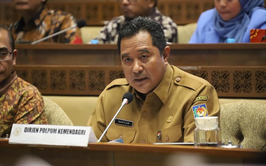 Kemendagri Diwakili Dirjen Polpum, Matangkan PKPU dalam RDP bersama DPR dan Penyelenggara Pemilu