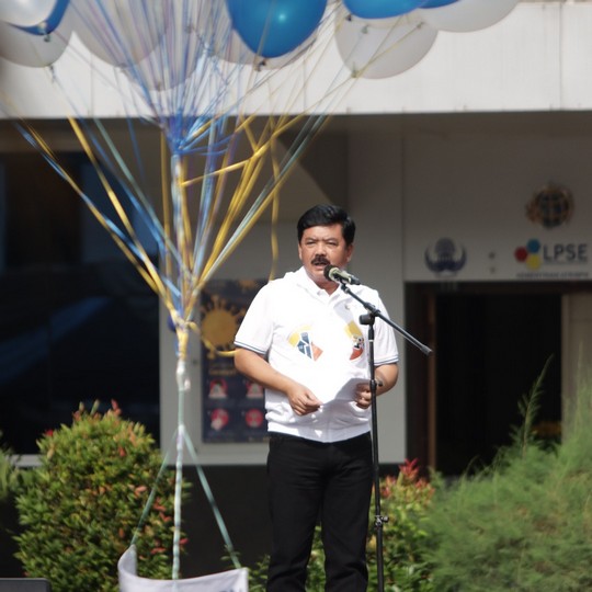 Menteri ATR/Kepala BPN Membuka Pekan Olahraga HANTARU 2022