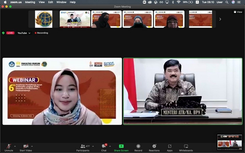 Menteri ATR/Kepala BPN: PTSL Itu Program Strategis, Pro Rakyat, Melindungi Rakyat, dan Memberi Kepastian Hukum