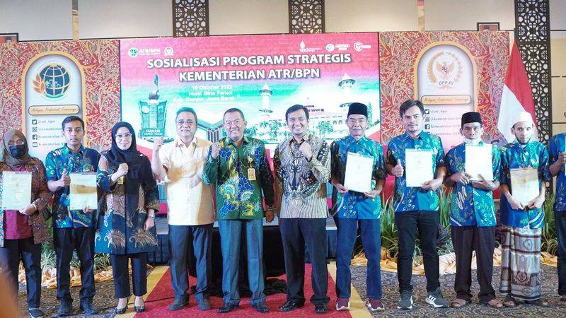 Kementerian ATR/BPN Bersama Komisi II DPR RI Semakin Masif Sosialisasikan Program Strategis kepada Masyarakat